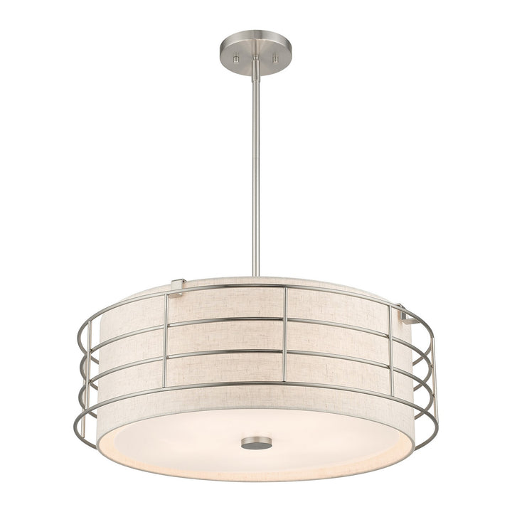 Livex Blanchard 55115-91 Pendant Light - Brushed Nickel