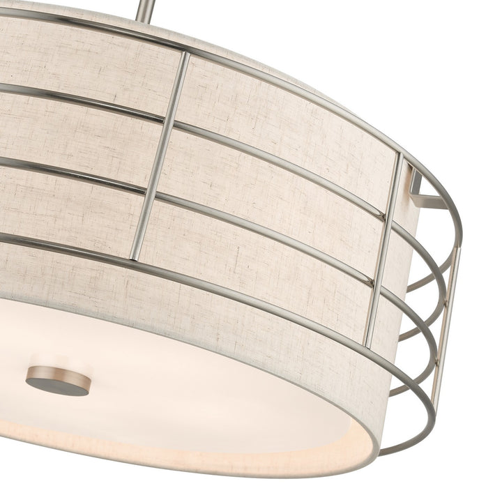 Livex Blanchard 55115-91 Pendant Light - Brushed Nickel