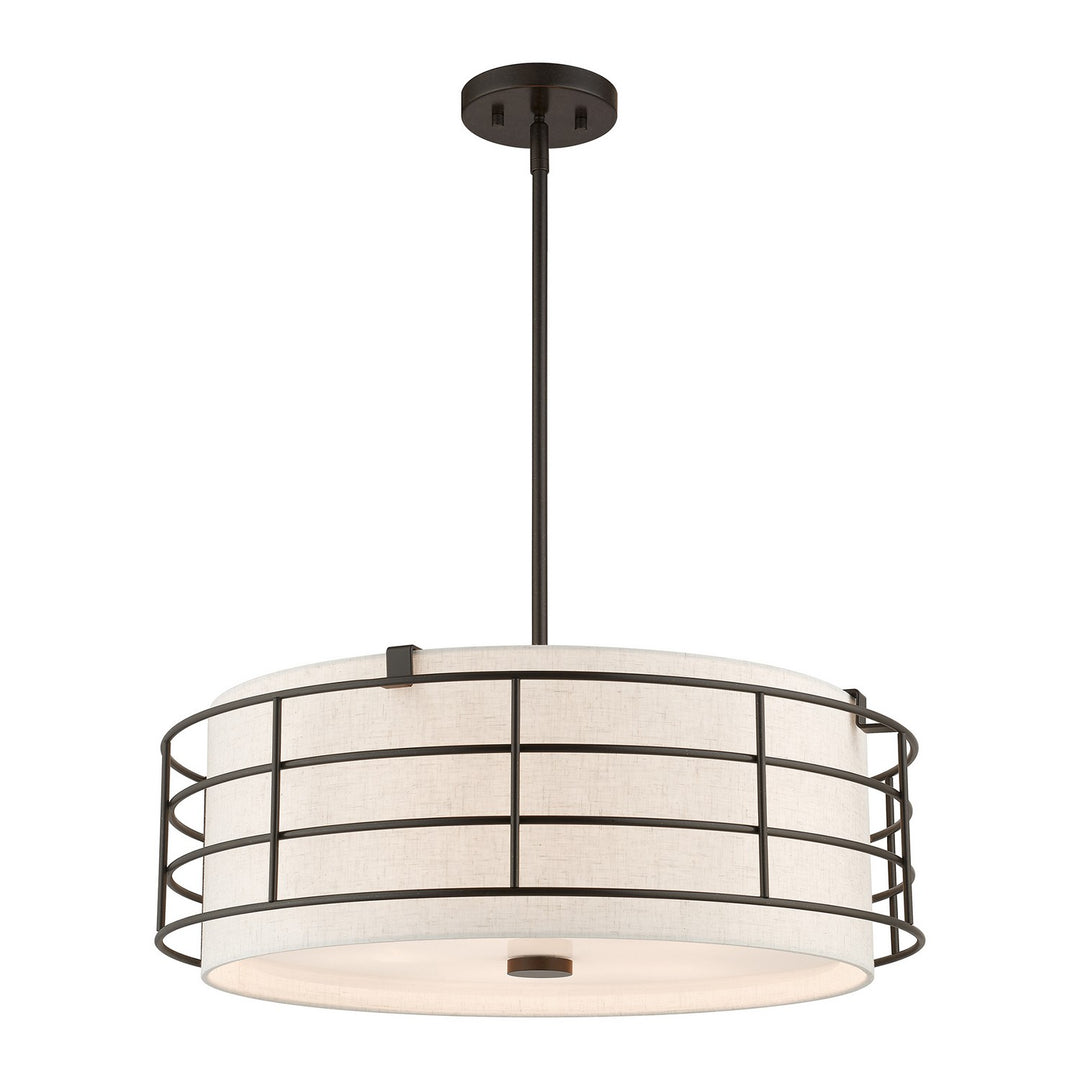 Livex Blanchard 55115-92 Pendant Light - English Bronze