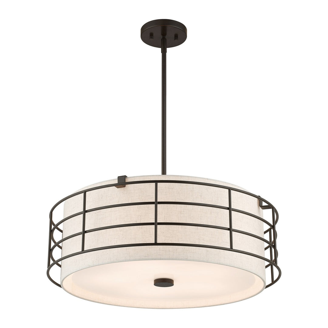 Livex Blanchard 55115-92 Pendant Light - English Bronze