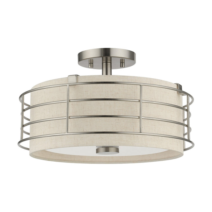 Livex Blanchard 55118-91 Ceiling Light - Brushed Nickel