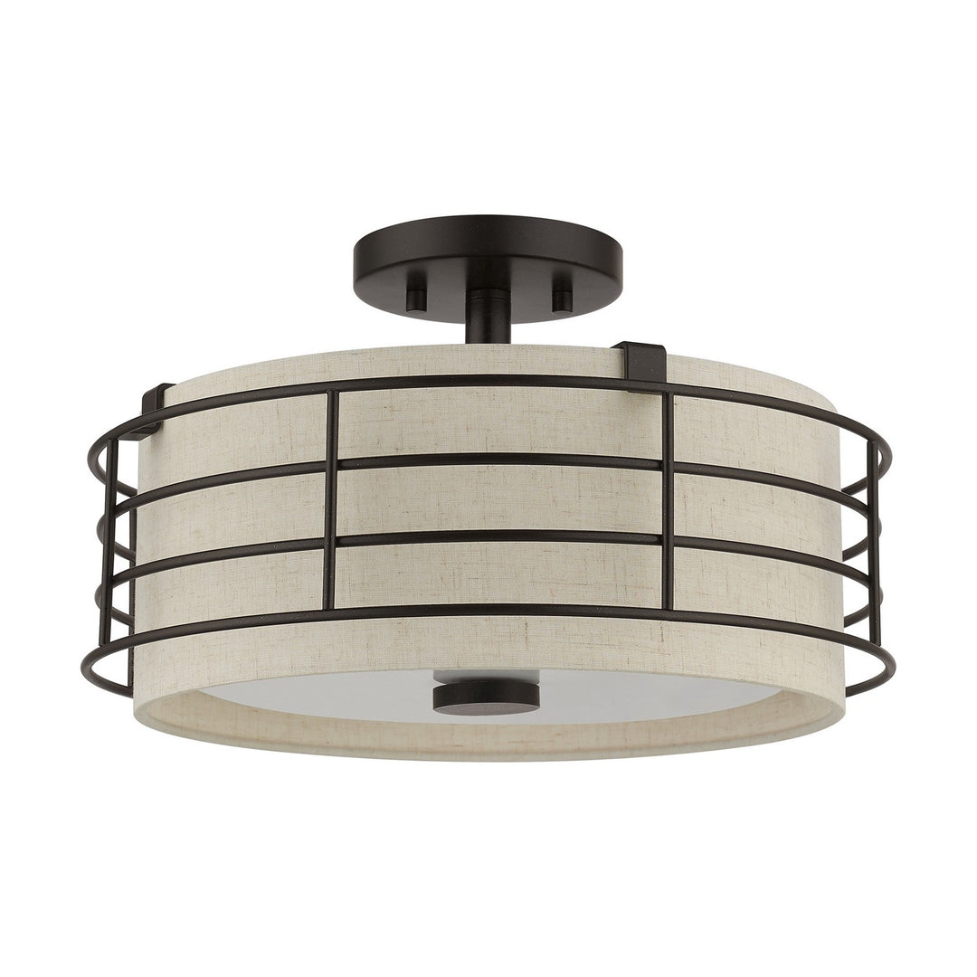 Livex Blanchard 55118-92 Ceiling Light - English Bronze