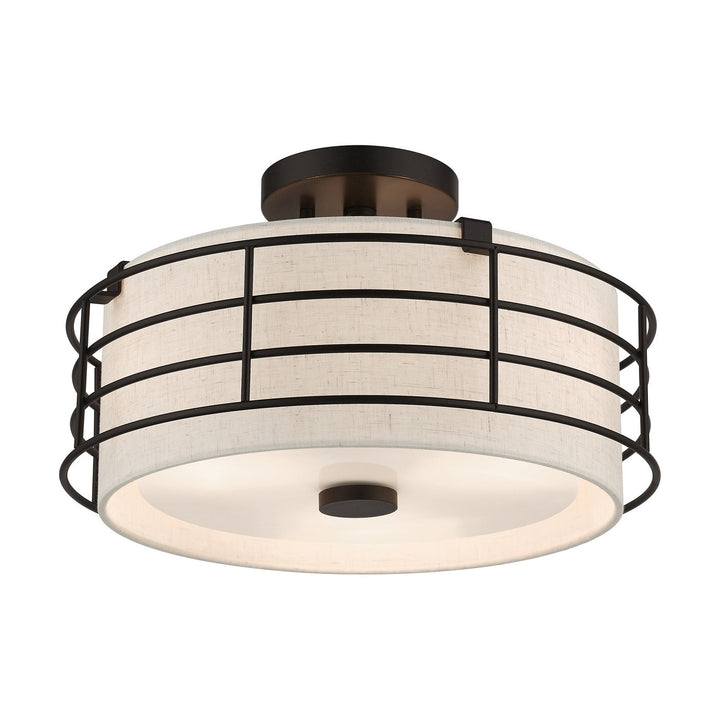 Livex Blanchard 55118-92 Ceiling Light - English Bronze