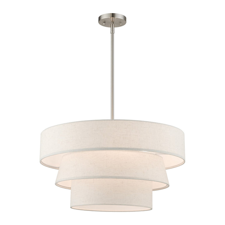 Livex Chandler 56724-91 Pendant Light - Brushed Nickel