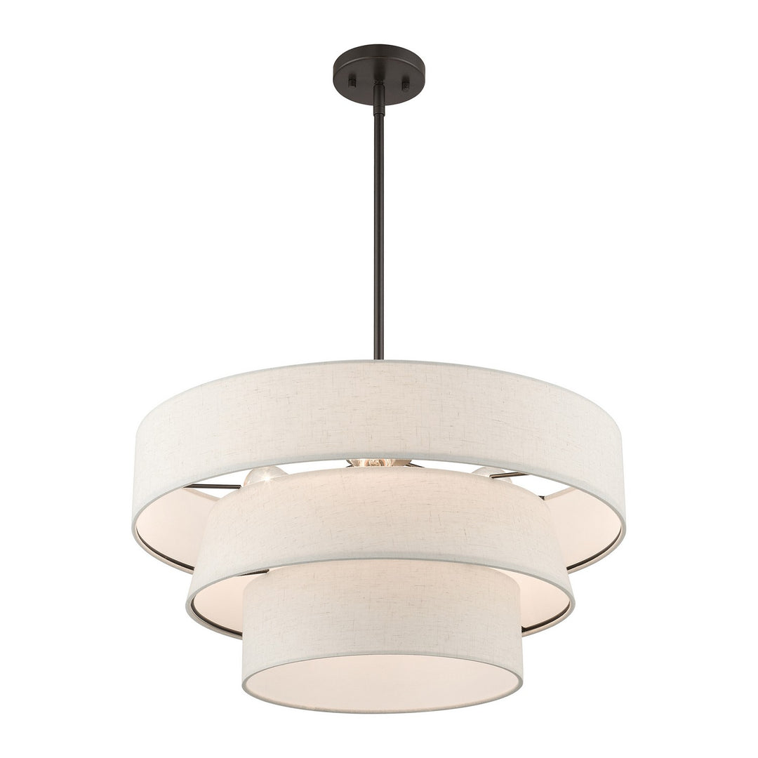 Livex Chandler 56724-92 Pendant Light - English Bronze