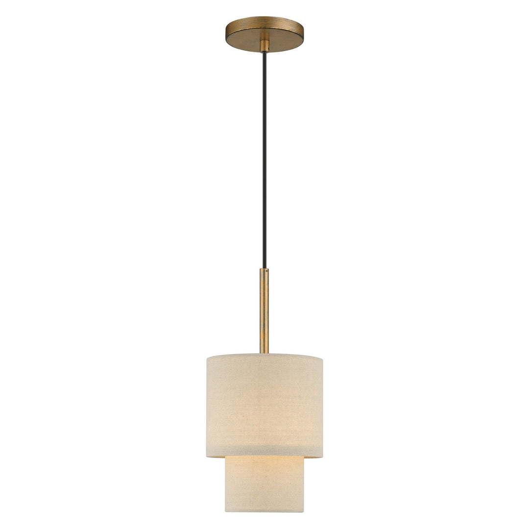 Livex Bellingham 58891-48 Pendant Light - Antique Gold Leaf