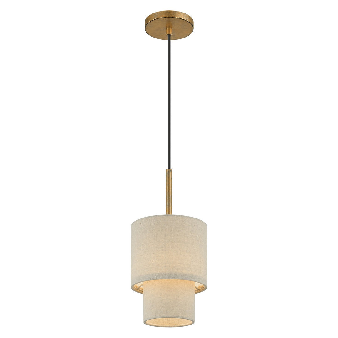 Livex Bellingham 58891-48 Pendant Light - Antique Gold Leaf