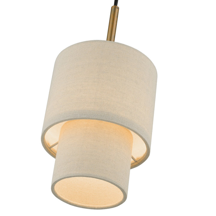 Livex Bellingham 58891-48 Pendant Light - Antique Gold Leaf