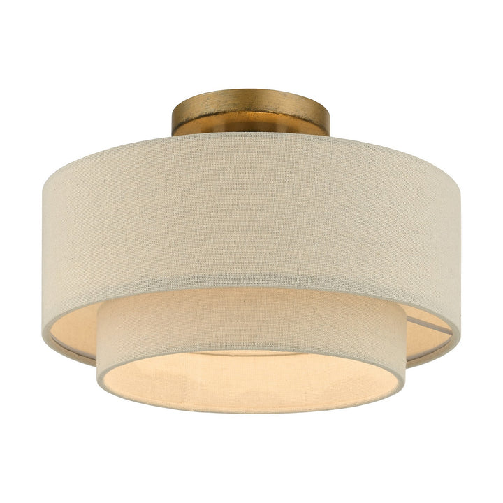 Livex Bellingham 58896-48 Ceiling Light - Antique Gold Leaf