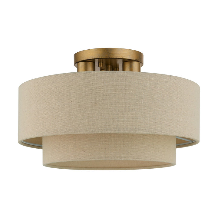 Livex Bellingham 58897-48 Ceiling Light - Antique Gold Leaf