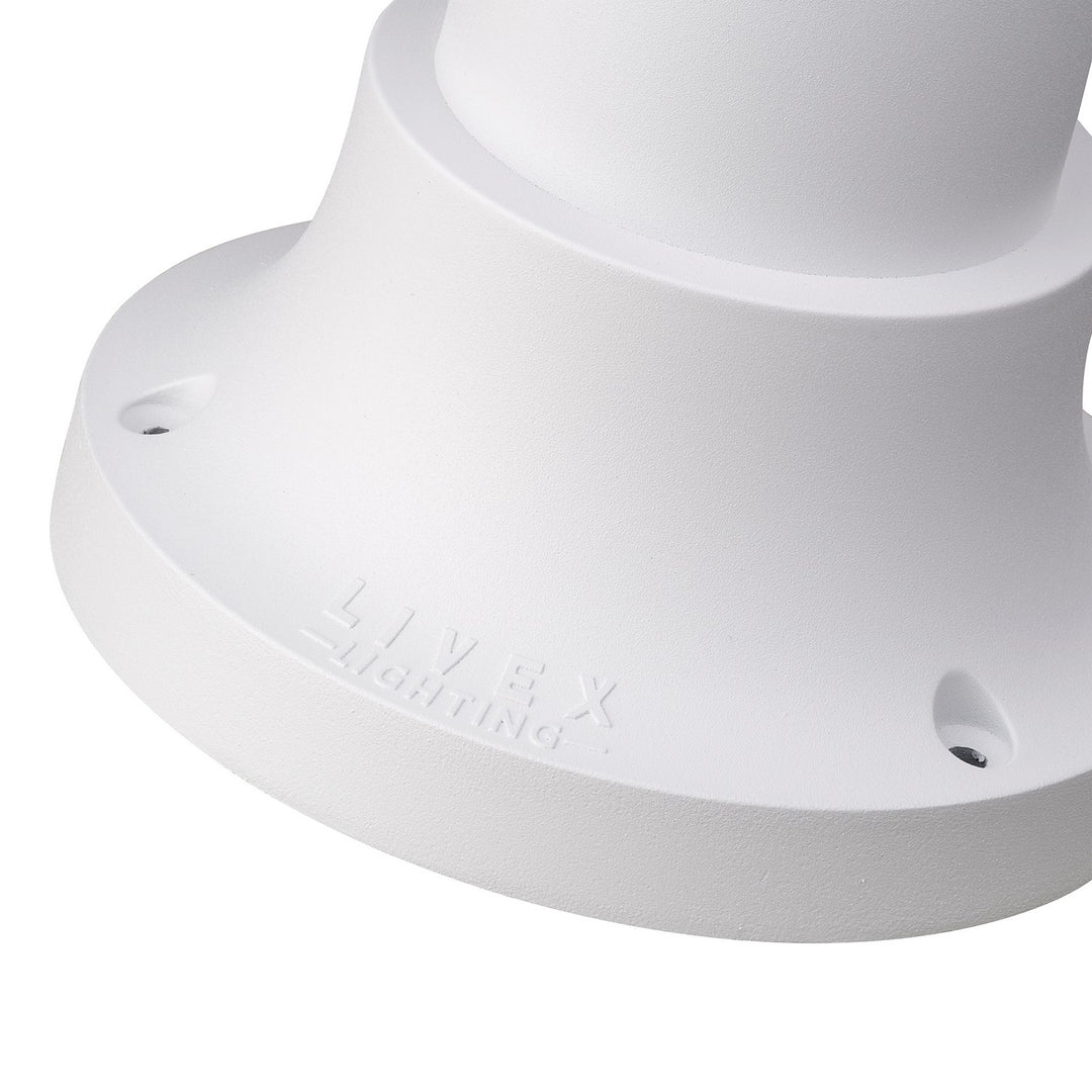 Livex Lighting 78212-13  Outdoor Pier Mount Adapters Outdoor Textured White