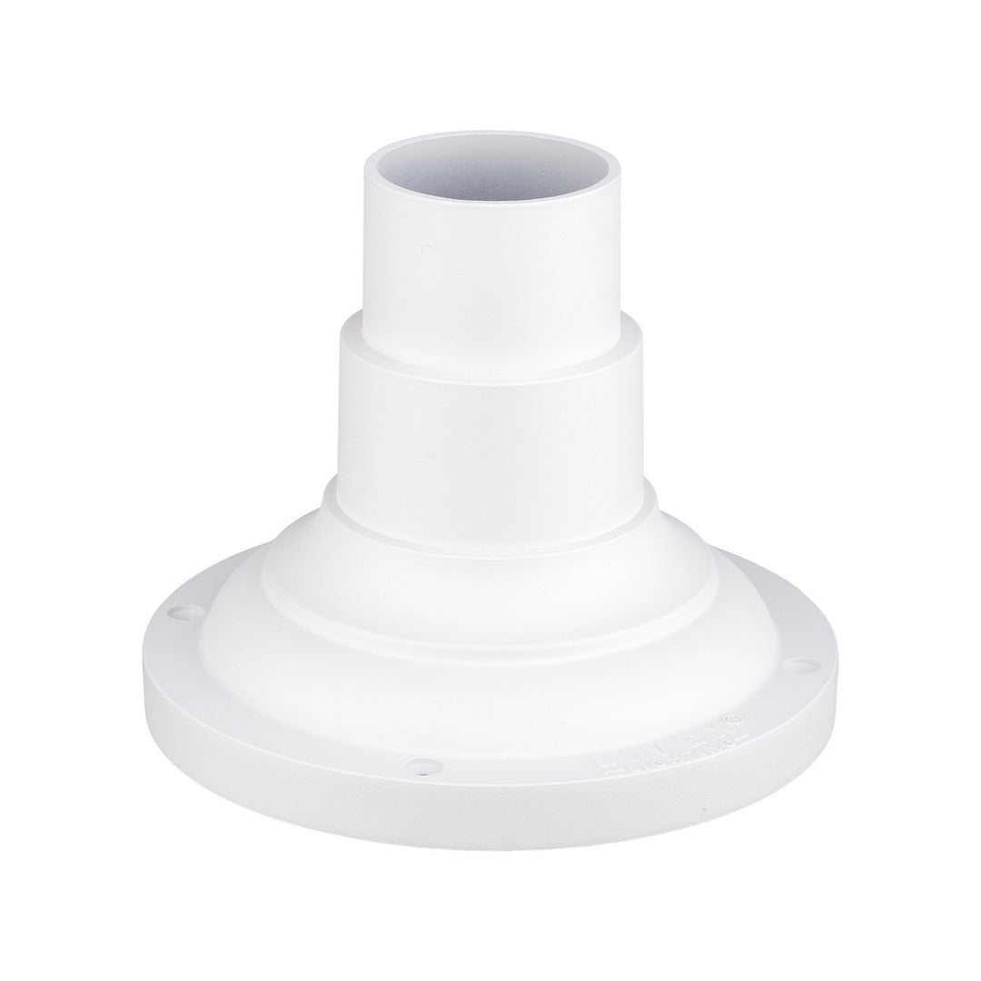 Livex Lighting 78216-13  Outdoor Pier Mount Adapters Outdoor Textured White