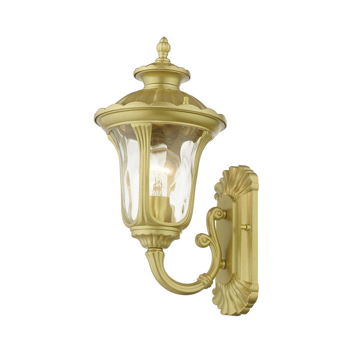 Livex Lighting 7850-33  Oxford Outdoor Soft Gold