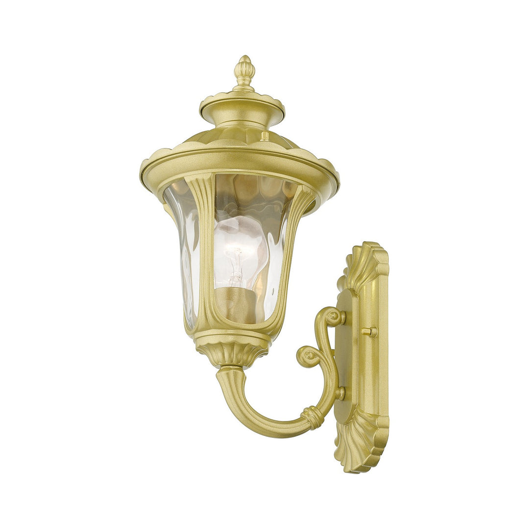 Livex Lighting 7850-33  Oxford Outdoor Soft Gold