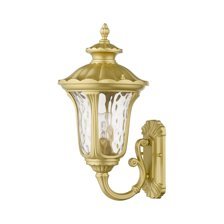 Livex Lighting 7852-33  Oxford Outdoor Soft Gold