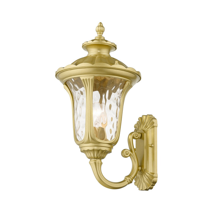 Livex Lighting 7852-33  Oxford Outdoor Soft Gold