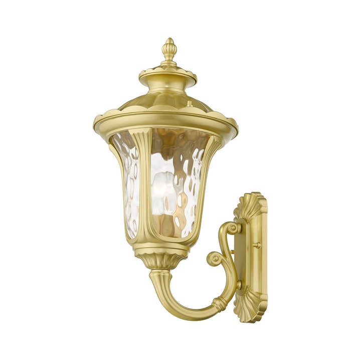 Livex Lighting 7852-33  Oxford Outdoor Soft Gold