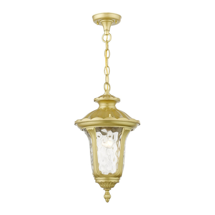 Livex Lighting 7854-33  Oxford Outdoor Soft Gold