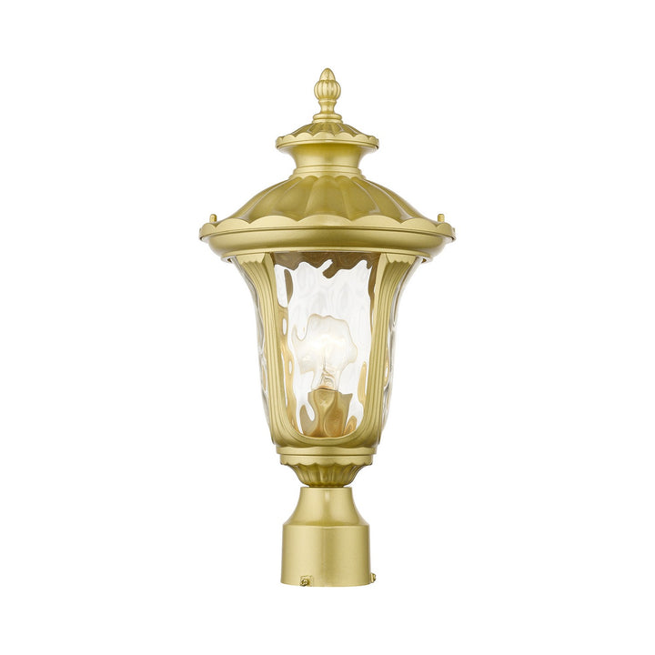 Livex Lighting 7855-33  Oxford Outdoor Soft Gold