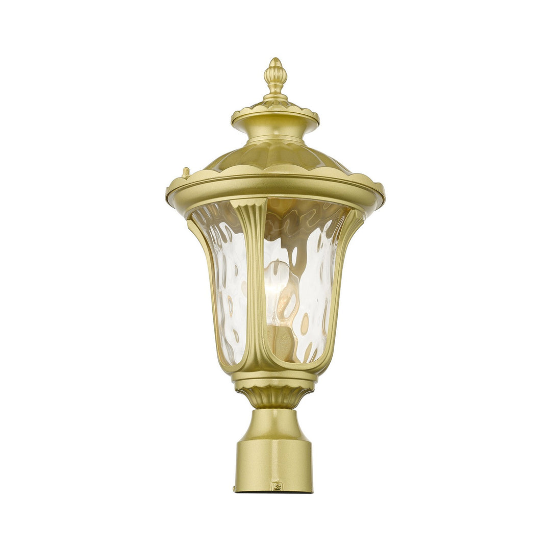 Livex Lighting 7855-33  Oxford Outdoor Soft Gold