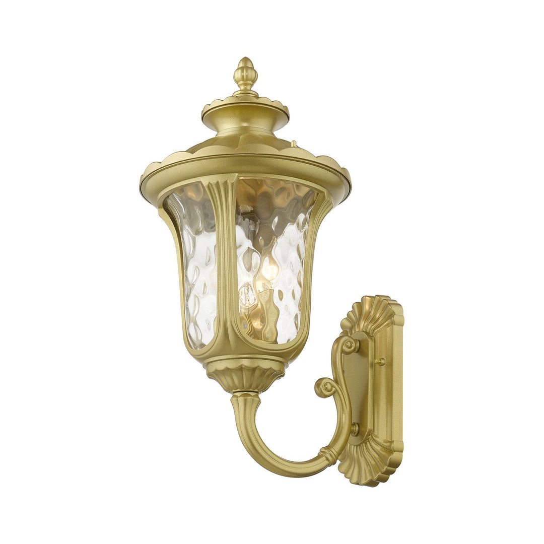 Livex Lighting 7856-33  Oxford Outdoor Soft Gold