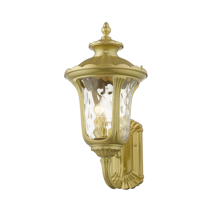 Livex Lighting 7856-33  Oxford Outdoor Soft Gold