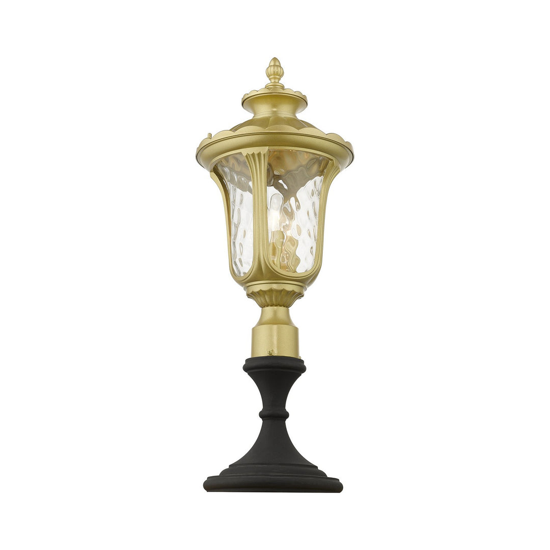 Livex Lighting 7859-33  Oxford Outdoor Soft Gold