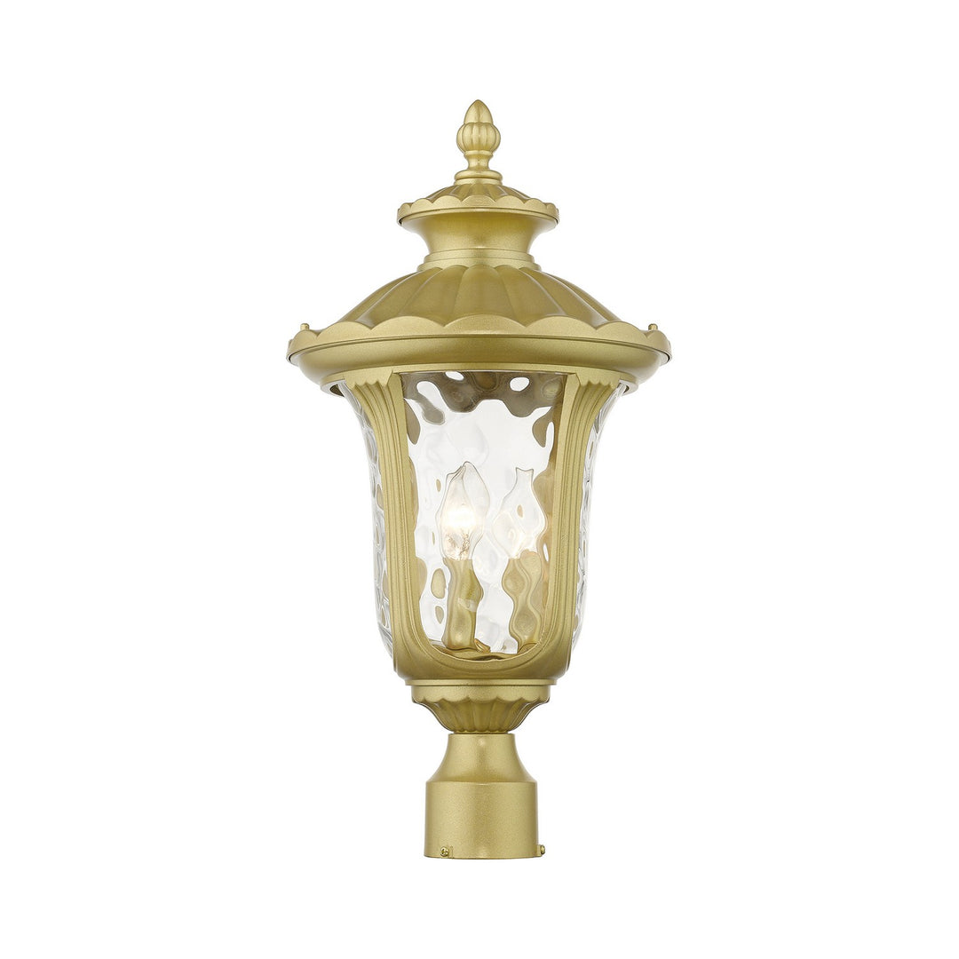 Livex Lighting 7859-33  Oxford Outdoor Soft Gold