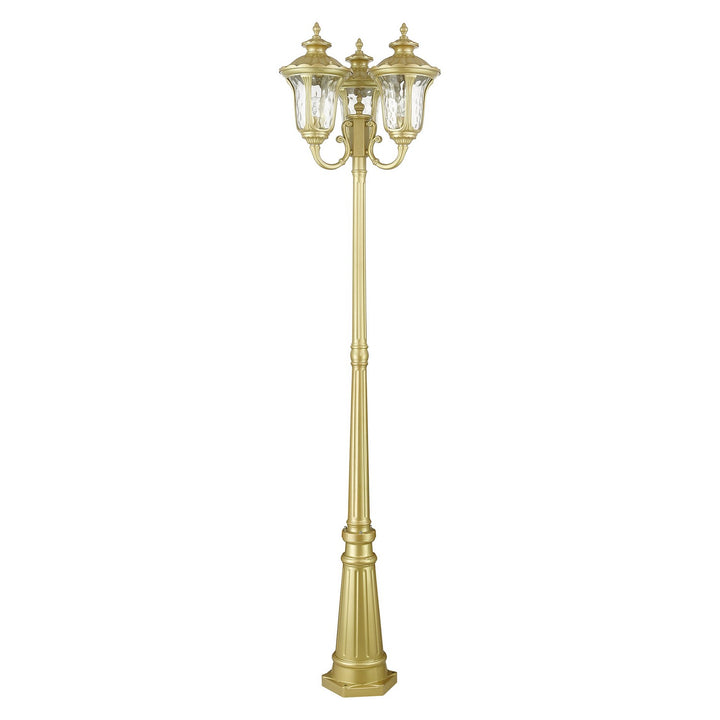 Livex Lighting 7866-33  Oxford Outdoor Soft Gold