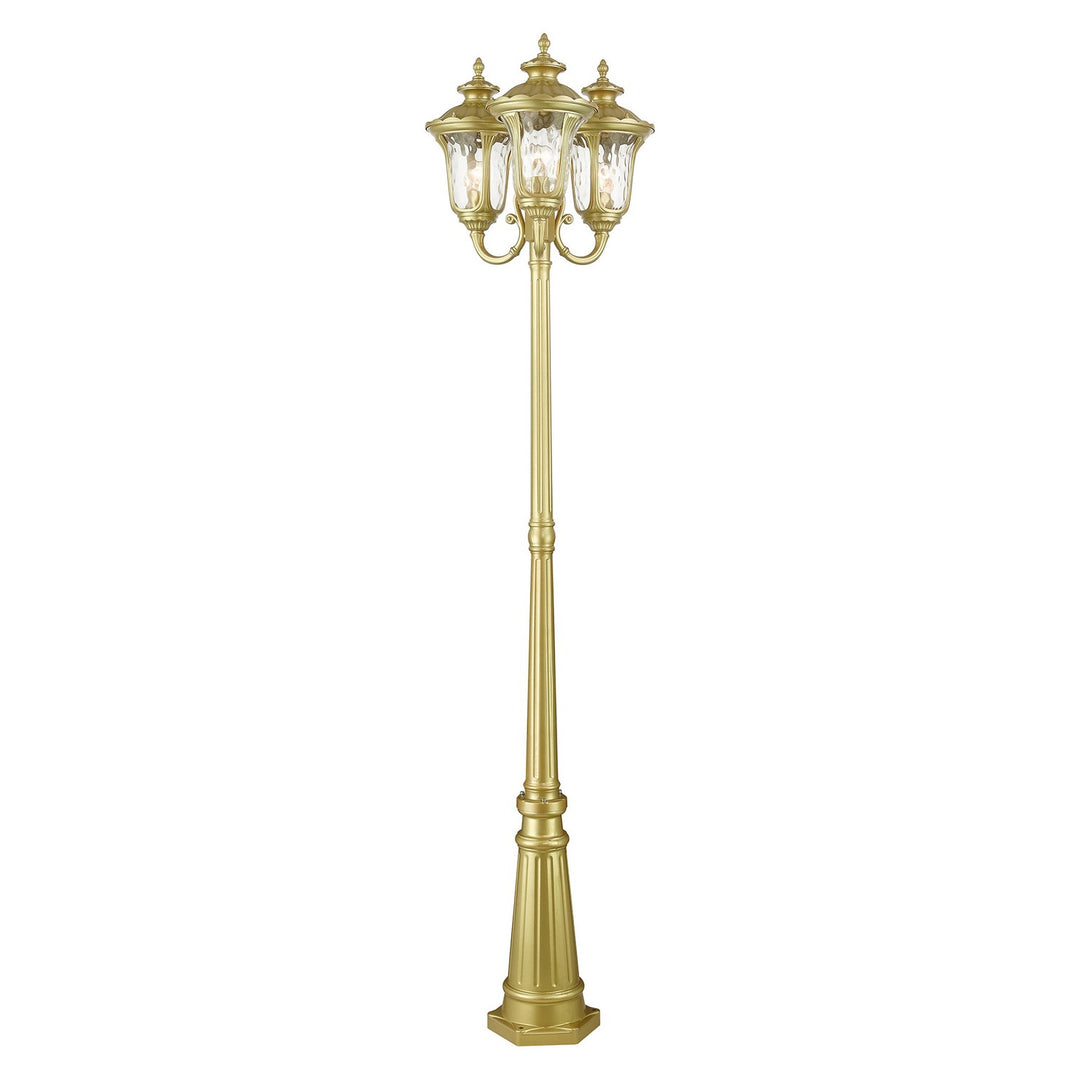 Livex Lighting 7866-33  Oxford Outdoor Soft Gold