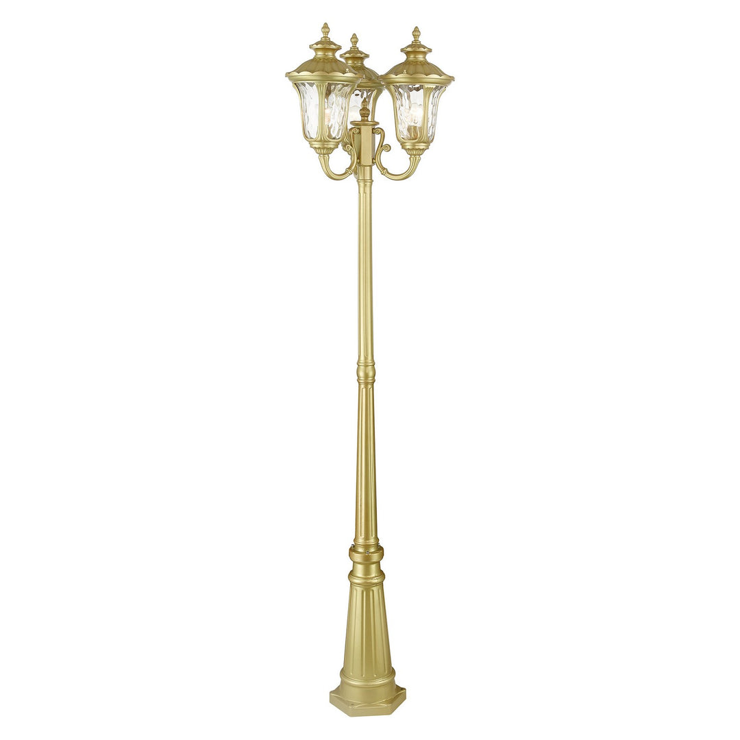 Livex Lighting 7866-33  Oxford Outdoor Soft Gold