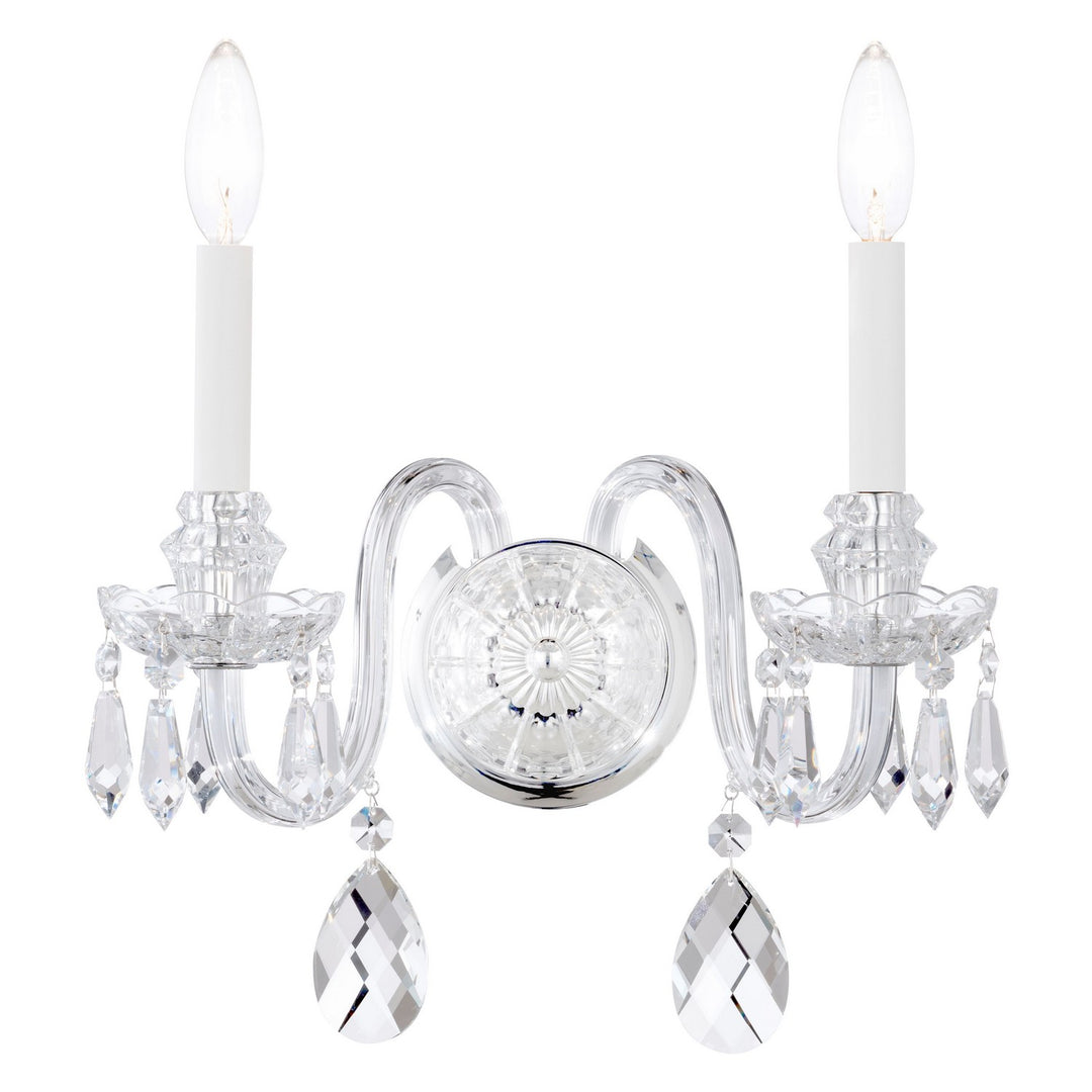 Schonbek Lighting HA5802N-40H  Hamilton Nouveau  Silver