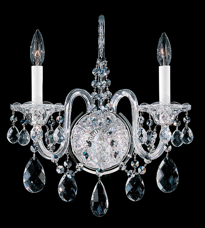 Schonbek Sterling 2991-40R Wall Sconce Light - Silver