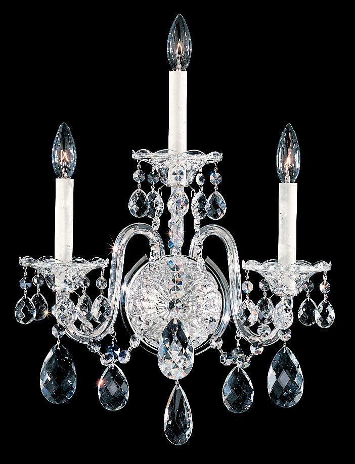Schonbek Sterling 2992-40R Wall Sconce Light - Silver
