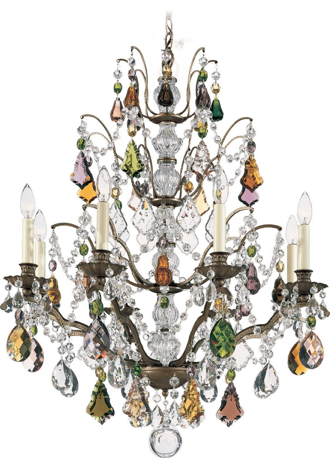 Schonbek Bordeaux 5771-22H Chandelier Light - Heirloom Gold