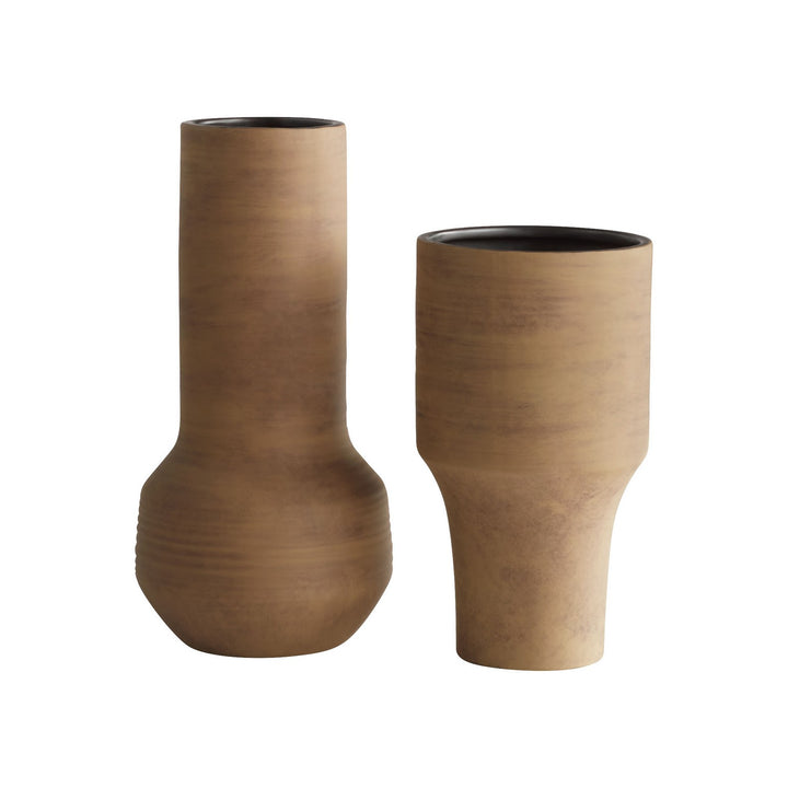 Cyan 11471 Vases & Planters - Brown