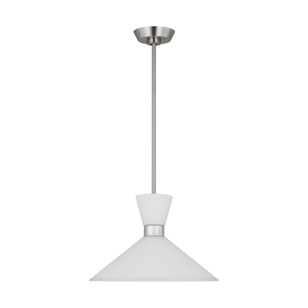 Visual Comfort Studio Belcarra DJP1091BS Pendant Light - Brushed Steel