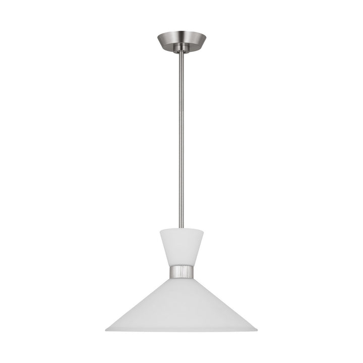 Visual Comfort Studio Belcarra DJP1091BS Pendant Light - Brushed Steel