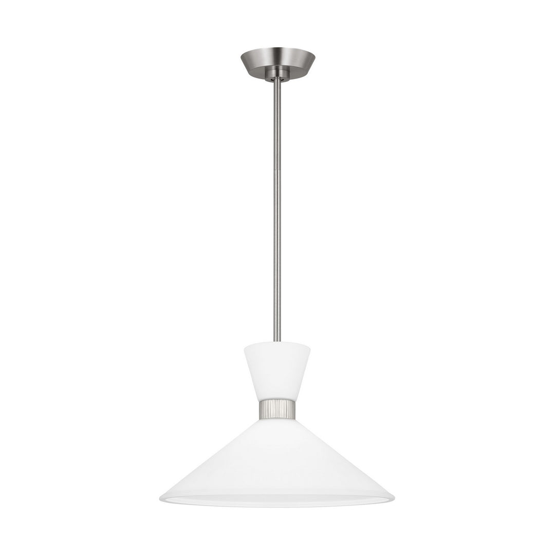 Visual Comfort Studio Belcarra DJP1091BS Pendant Light - Brushed Steel