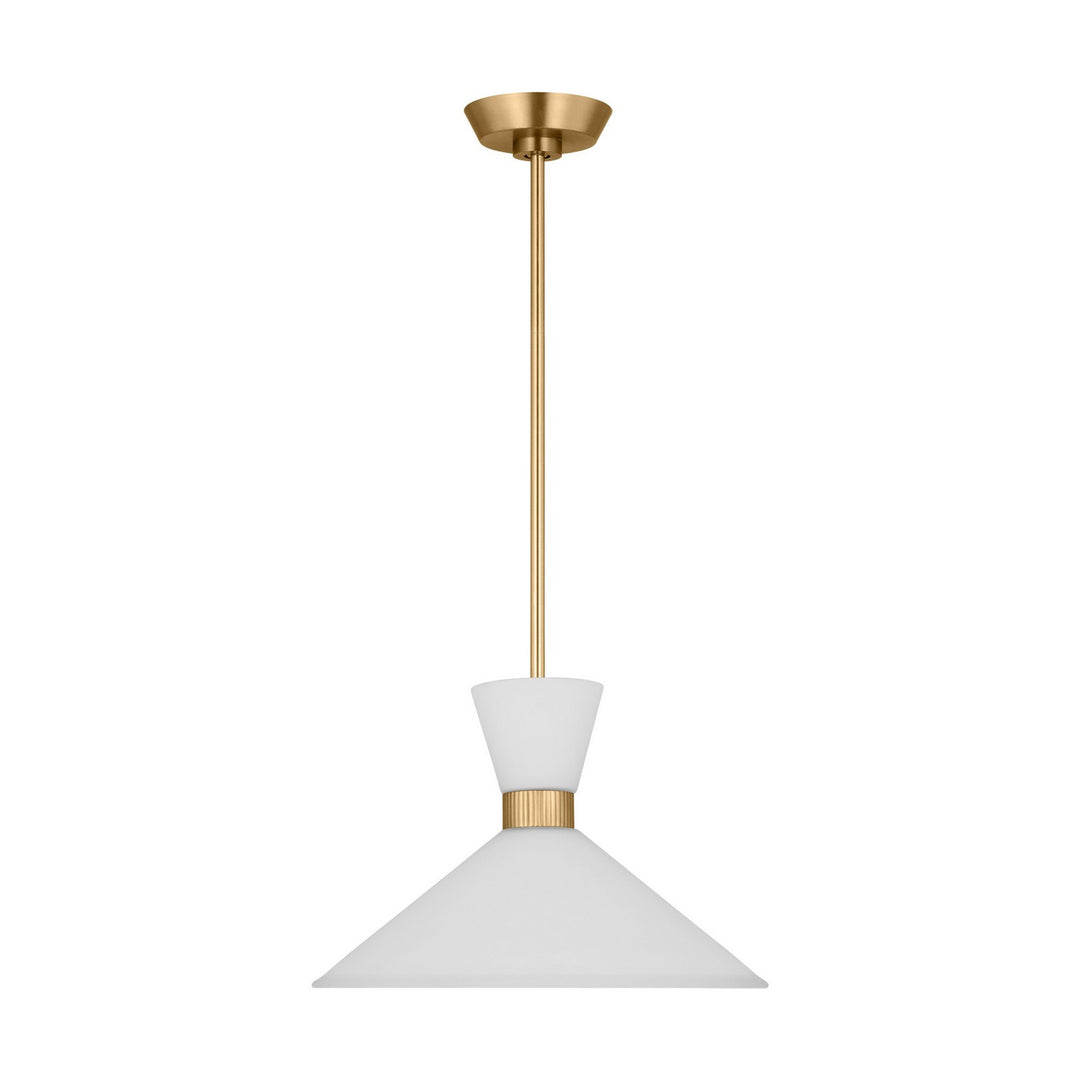 Visual Comfort Studio Belcarra DJP1091SB Pendant Light - Satin Brass