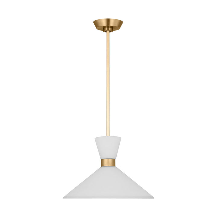 Visual Comfort Studio Belcarra DJP1091SB Pendant Light - Satin Brass