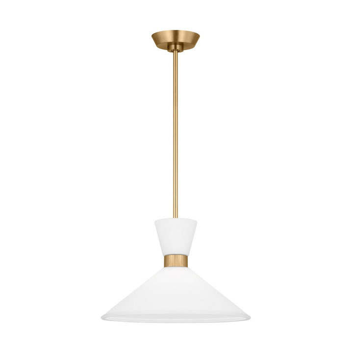 Visual Comfort Studio Belcarra DJP1091SB Pendant Light - Satin Brass