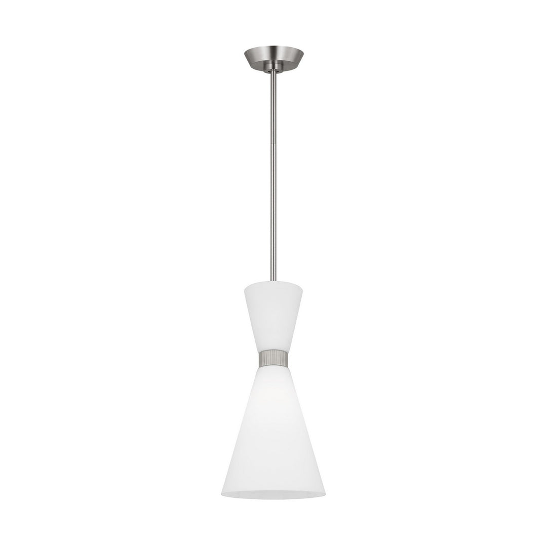 Visual Comfort Studio Belcarra DJP1101BS Pendant Light - Brushed Steel