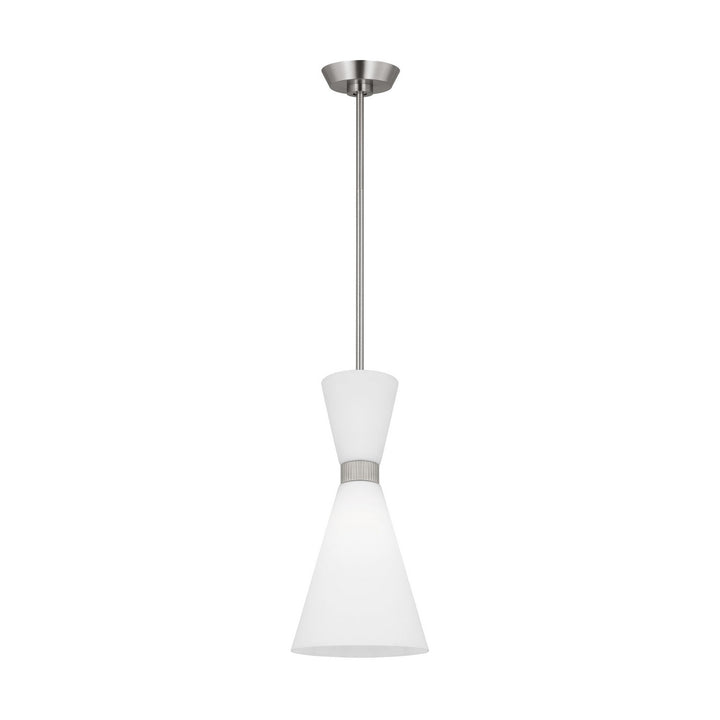 Visual Comfort Studio Belcarra DJP1101BS Pendant Light - Brushed Steel