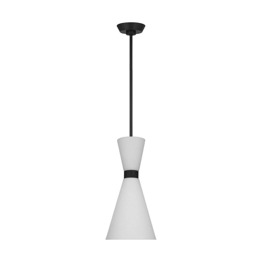 Visual Comfort Studio Belcarra DJP1101MBK Pendant Light - Midnight Black