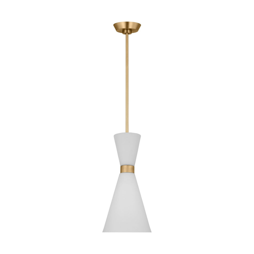 Visual Comfort Studio Belcarra DJP1101SB Pendant Light - Satin Brass