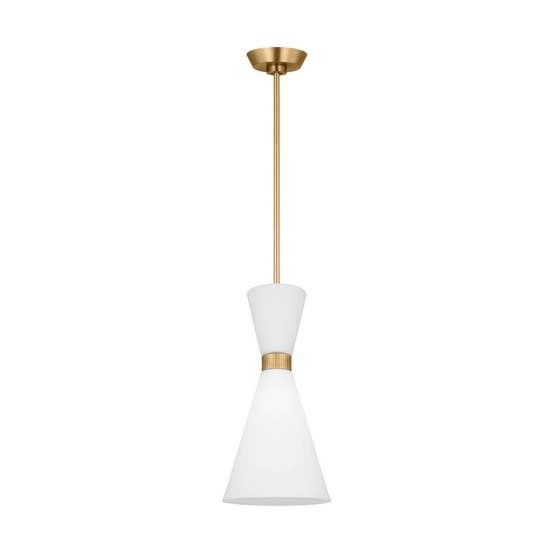 Visual Comfort Studio Belcarra DJP1101SB Pendant Light - Satin Brass