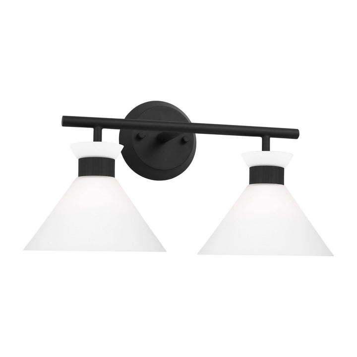 Visual Comfort Studio Belcarra DJV1012MBK Bath Vanity Light 18 in. wide - Midnight Black