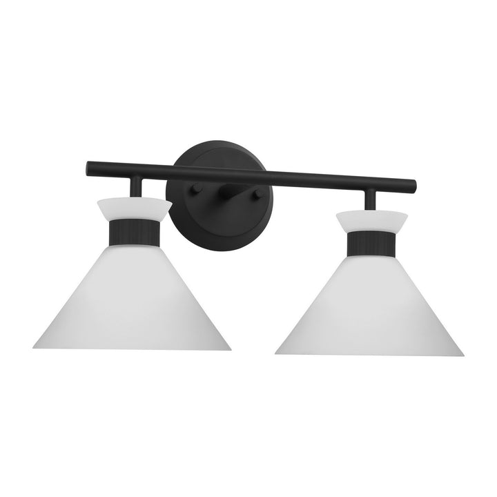 Visual Comfort Studio Belcarra DJV1012MBK Bath Vanity Light 18 in. wide - Midnight Black