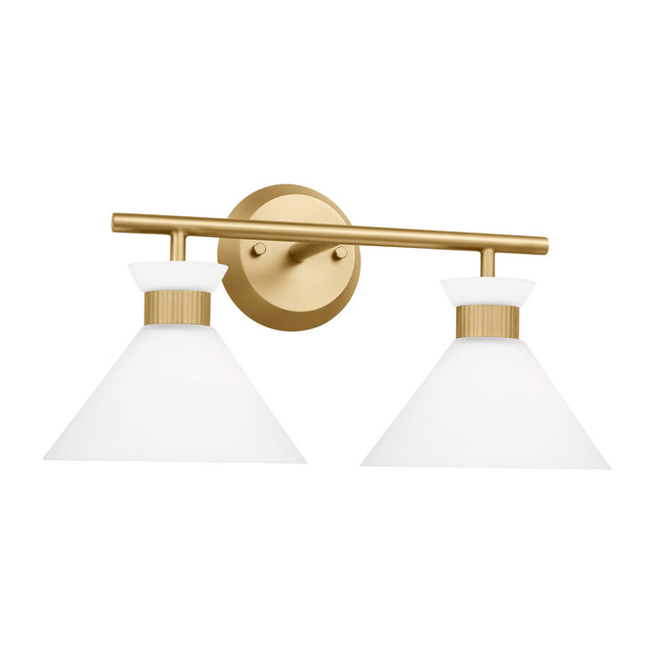 Visual Comfort Studio Belcarra DJV1012SB Bath Vanity Light 18 in. wide - Satin Brass